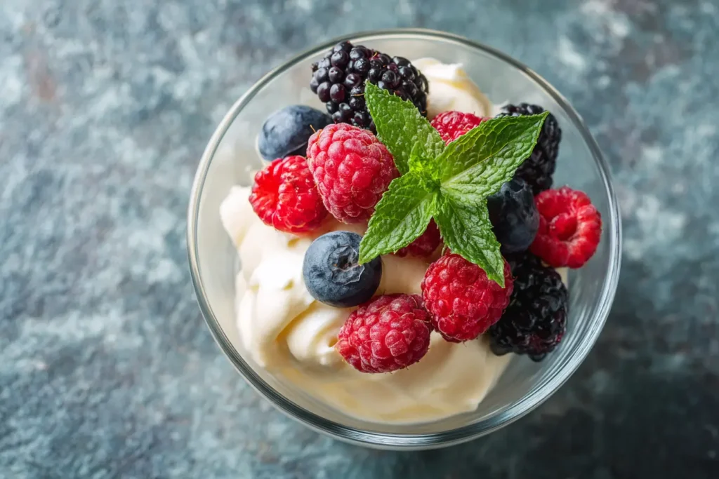 Variante der Joghurt-Köfte-Suppe mit Kichererbsen und Erişte