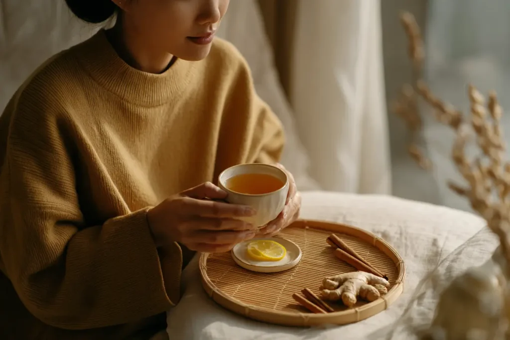 Koreanisches Ingwer-Ritual: Saenggang-cheong – fermentierter Ingwer mit Honig als Tee-Basis