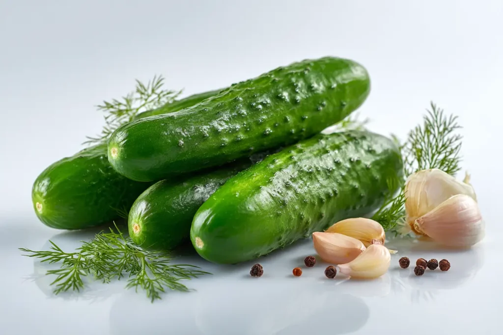 Salzgurken Rezept DDR mit Dill und Knoblauch