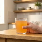 Gelatine-Trick zum Abnehmen – Getränk in einem Glas