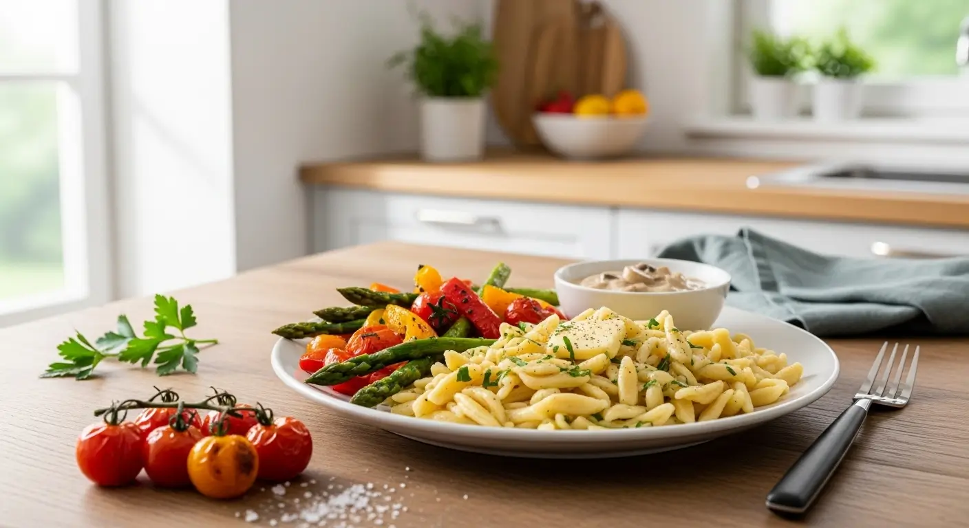 Schmeckt immer heute – einfache Alltagsrezepte mit Pasta und Gemüse