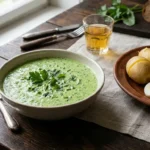 Frankfurter Grüne Sauce mit Kartoffeln und Eiern klassisch serviert