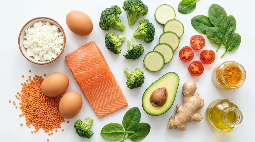 Die besten Lebensmittel für ein gesundes Abendessen – Lachs, Eier, Hüttenkäse, Brokkoli und Avocado