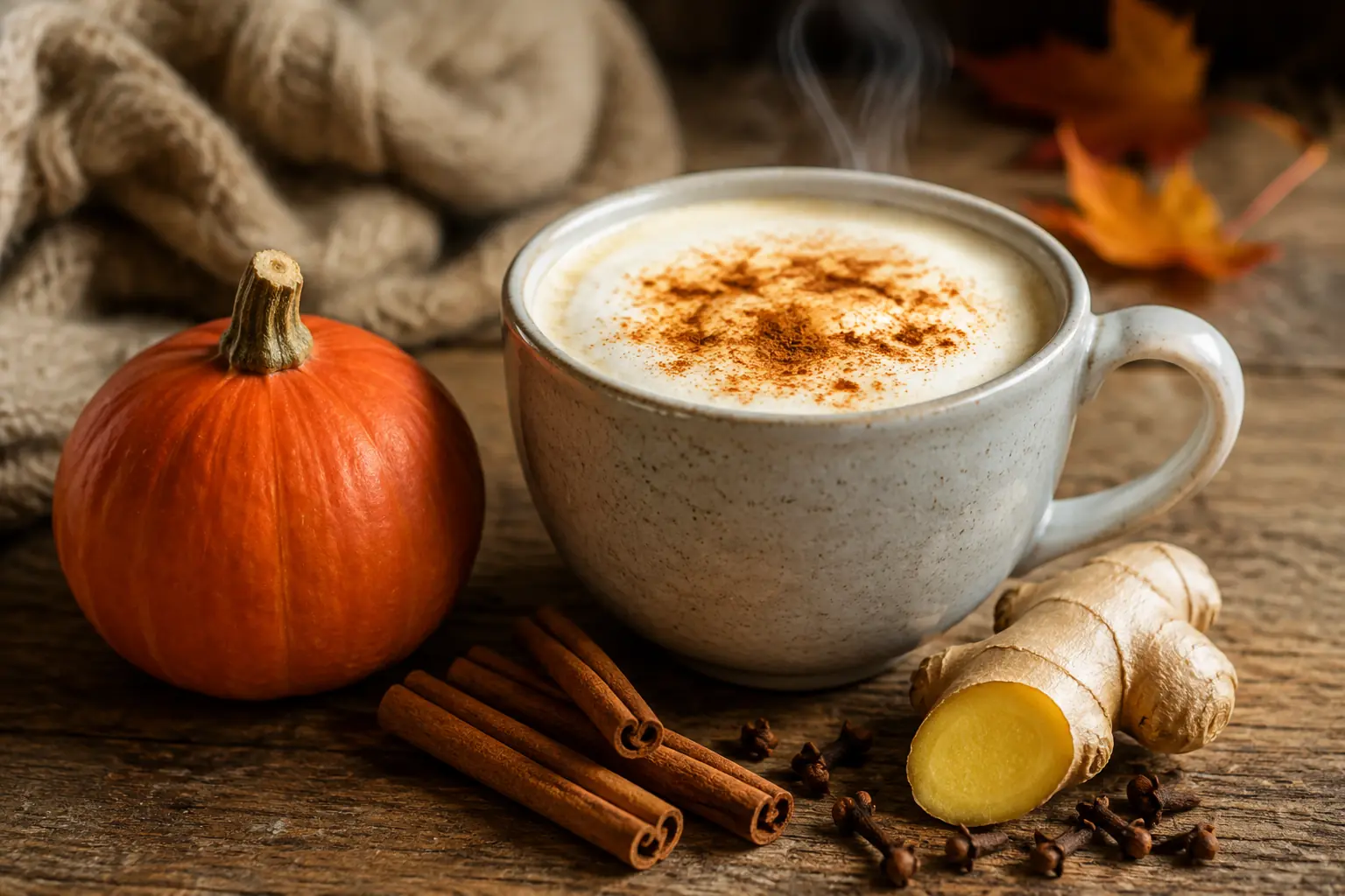 Pumpkin Spice Latte als herbstliches Getränk