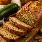 Saftiges Zucchini Brot aus der Kastenform mit Walnüssen und Zimt