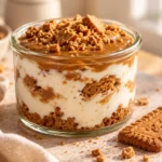 Skyr Lotus Cheesecake mit Biscoff Keksen und Lotus Creme