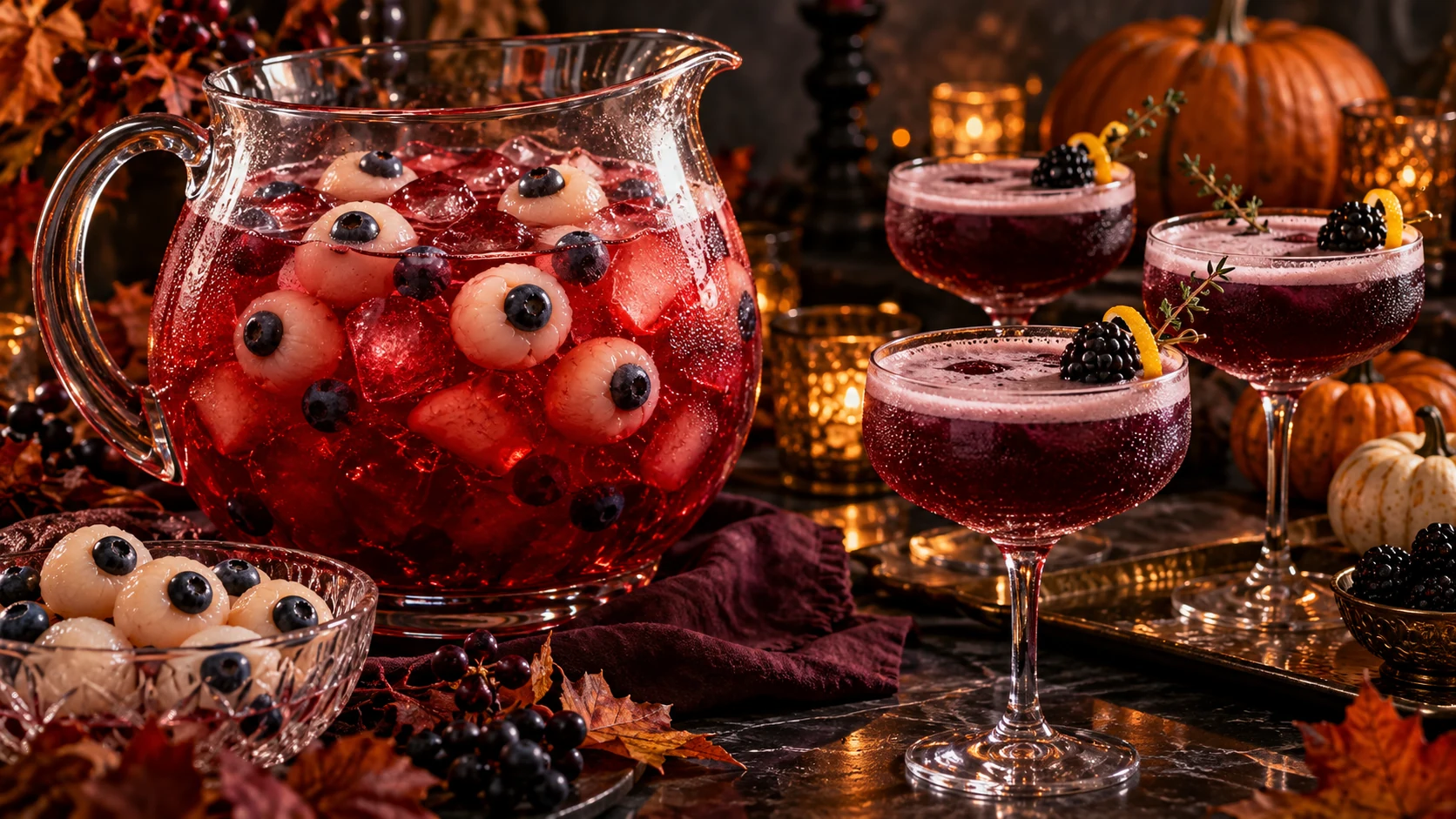 Halloween Getränke alkoholfrei und Cocktails für Erwachsene