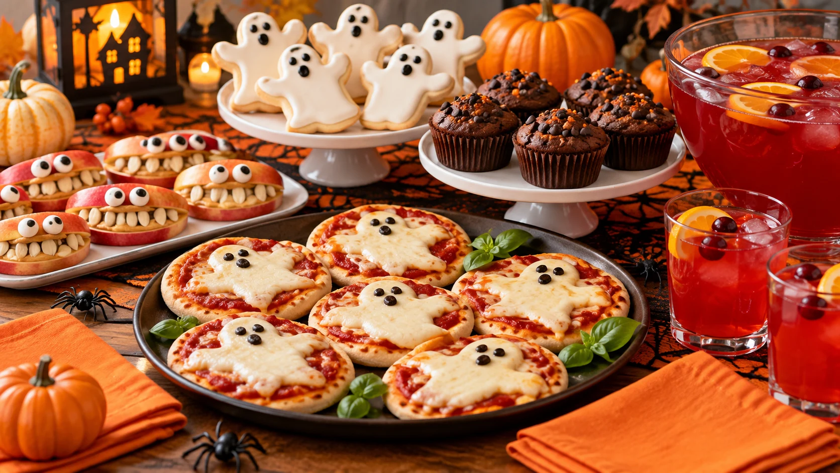 Halloween Rezepte für Kinder mit einfachen Snacks und Süßigkeiten